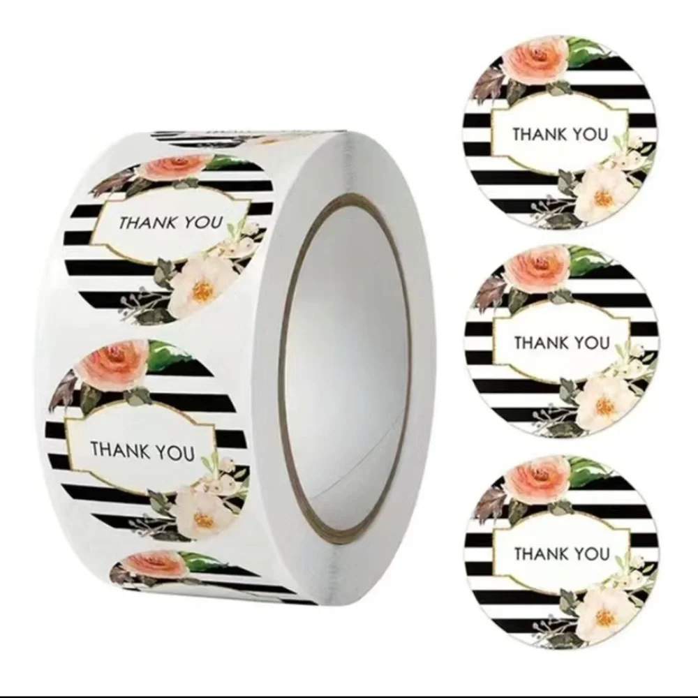500pc thank you stickers‎